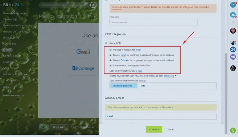 Como criar uma conta no Bitrix24