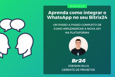 Capa webinar instalar whatsapp bitrix24