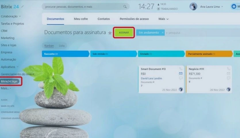 Como se faz uma assinatura eletrônica