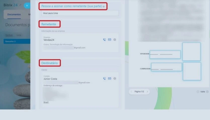 Quais são os 3 tipos de assinatura eletrônica